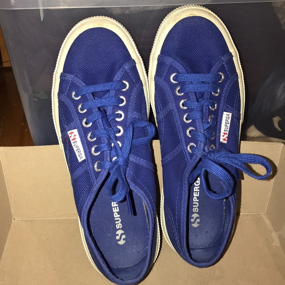 Royal Blue Superga Sneakers